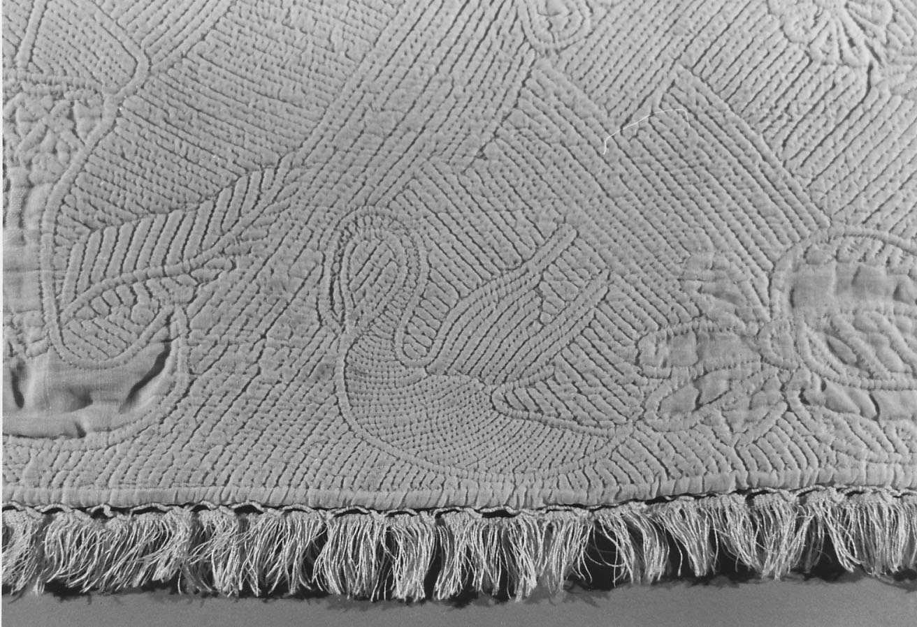 christening cover detail